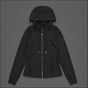 NWT Lululemon Womens Stand Collar Yoga Zipper Jacket Black